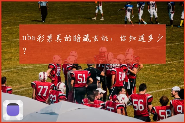 nba彩票真的暗藏玄机,你知道多少?